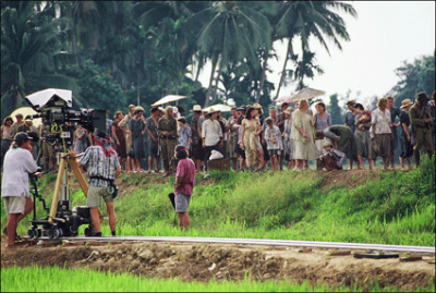 Sue Milliken on location